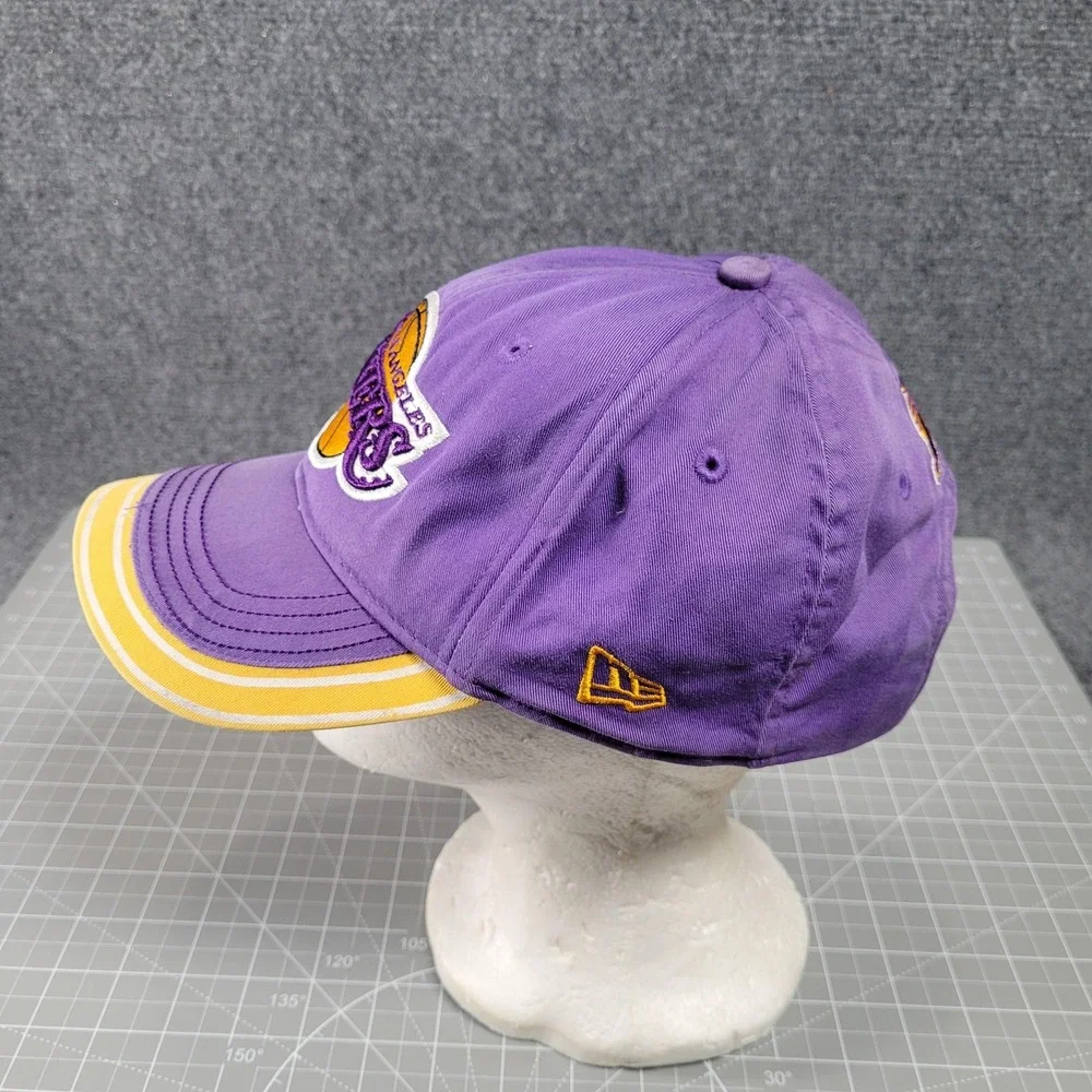 Los Angeles Lakers Hat Cap Strap‎ Back One Size NBA Basketball New Era